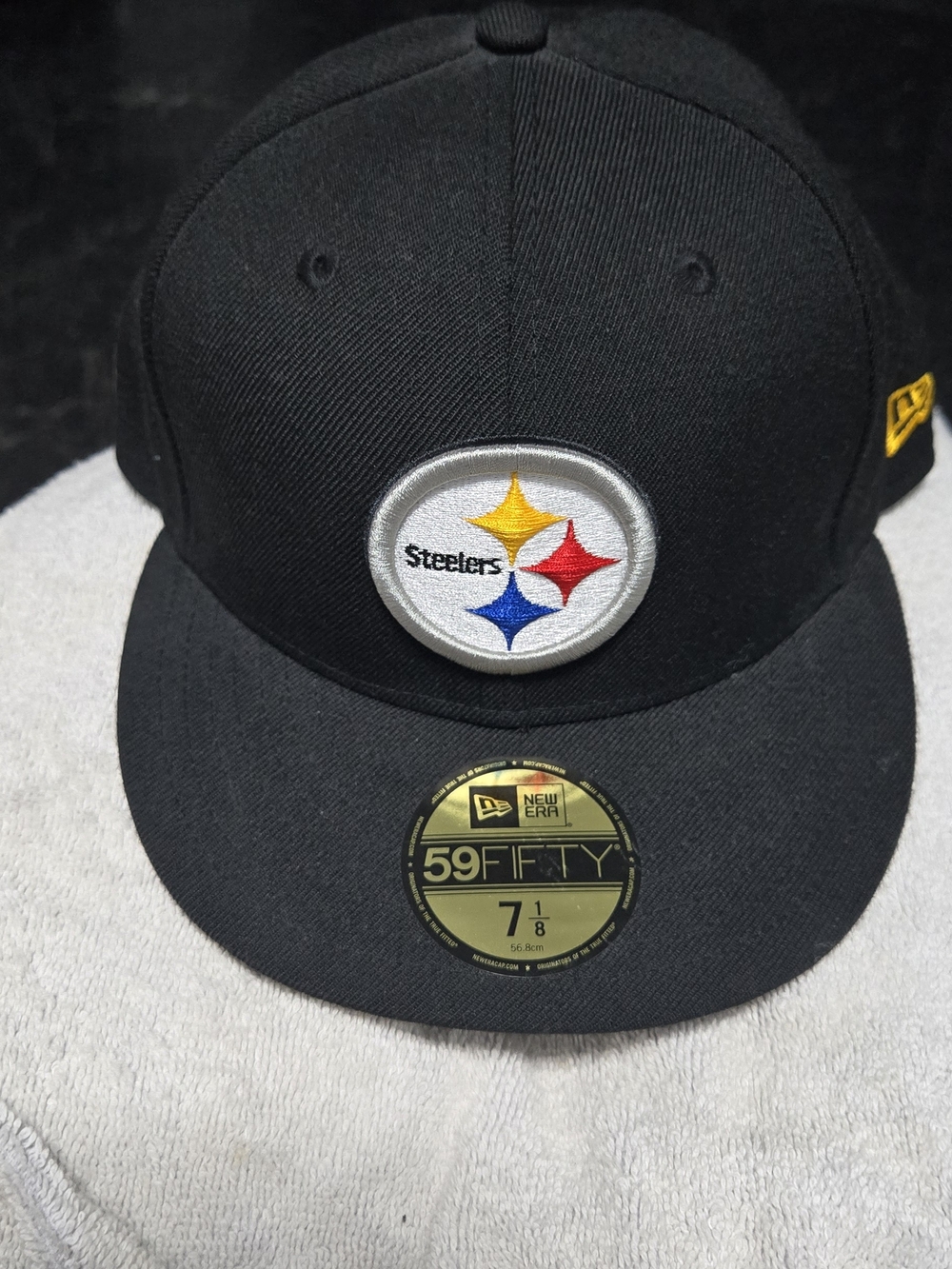 New Era 59FIFTY Pittsburgh Steelers Black Fitted Cap